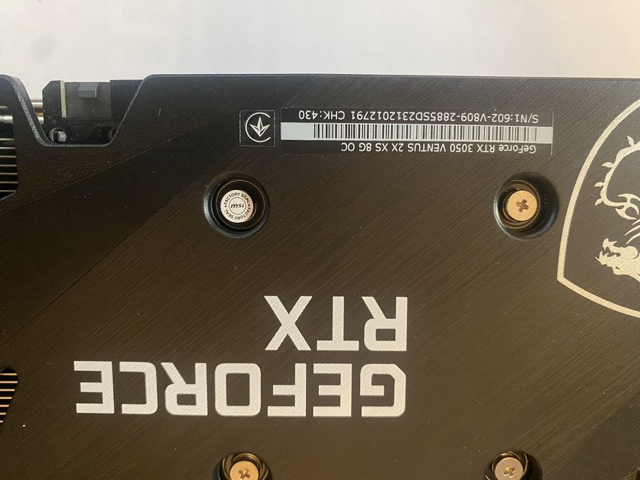 Placa video jocuri GeForce RTX 3050 8Gb