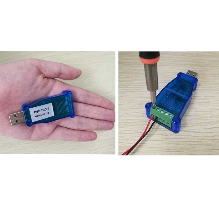 DSD TECH SH-U10 – USB към RS485 адаптер (CP2102 чип)