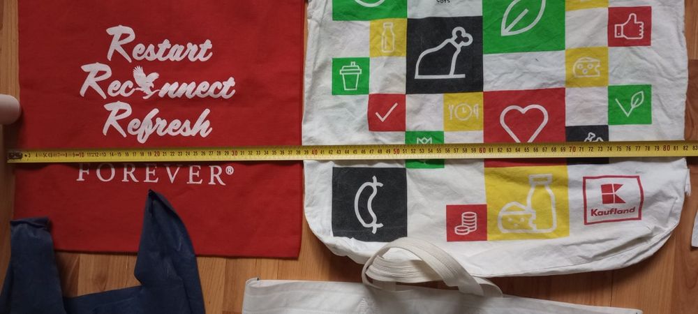4 sacoșe pentru cumpărături