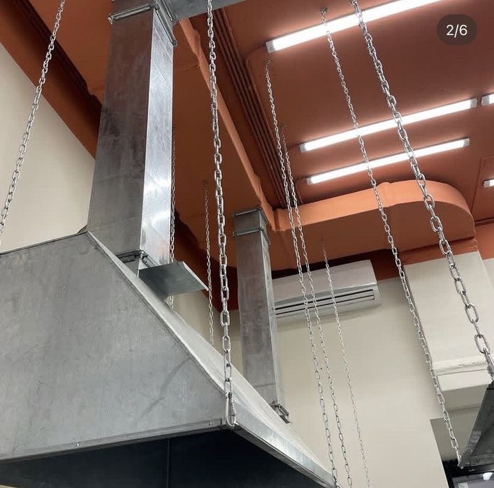 Вытяжка, вентиляция, приточка,