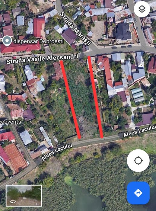 Teren dobroesti la lac