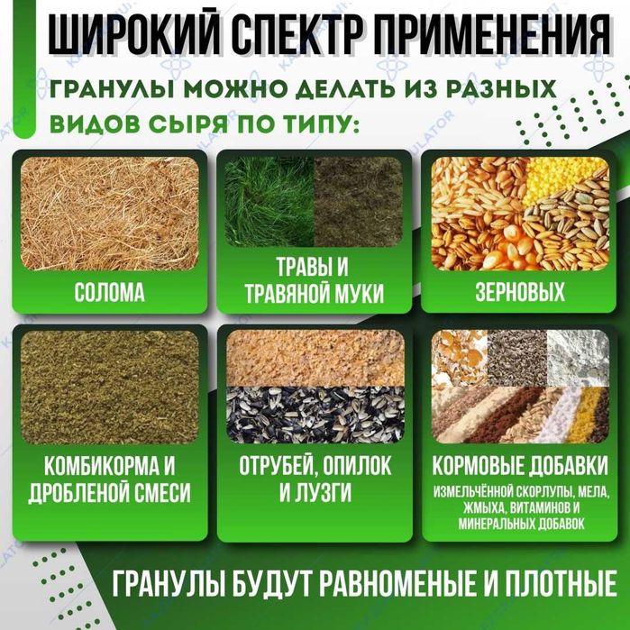 KAZGRANULATOR.Грануляторы для производства комбикорна