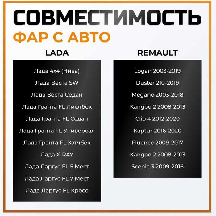 Противотуманные фары Приора Granta Веста 80W