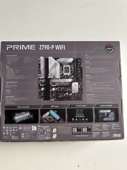 Дънна платка ASUS PRIME Z790-P WIFI Intel Z790 LGA 1700 ATX
