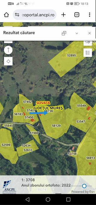 De vanzare teren intravilan 4500 mp,cu casa veche in Sovata