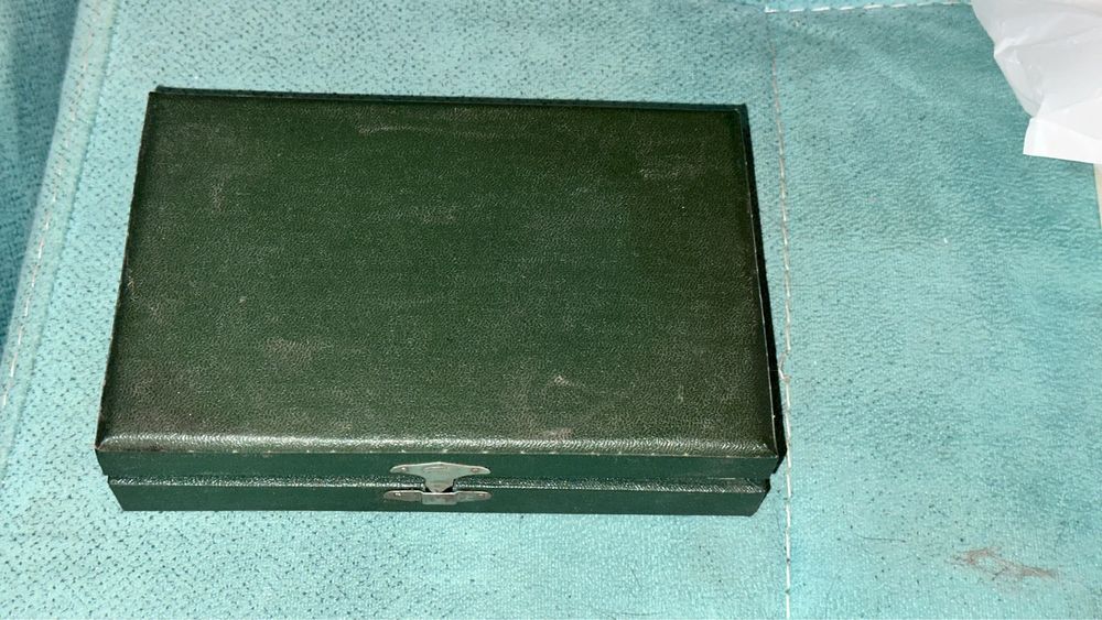 Новые чайные ложки СССР мельхиор в наборе и упаковке