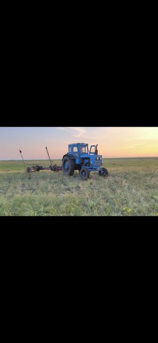 Продам трактор т40 в комплекте с косилкой .