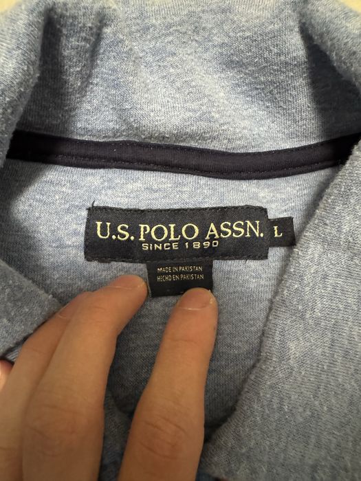 U.S. Polo Assn. кофта с воротником | Half Zip