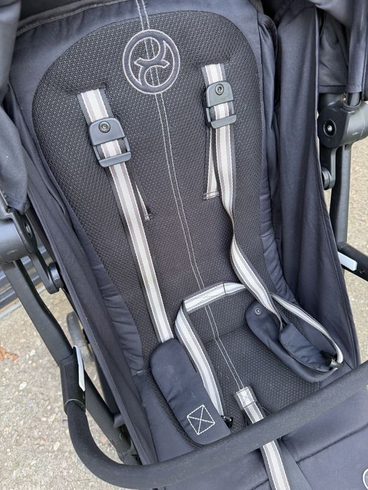 Carucior copii Cybex Orfeo negru cu bara