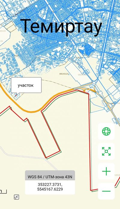 Продам земельный участок Темиртау