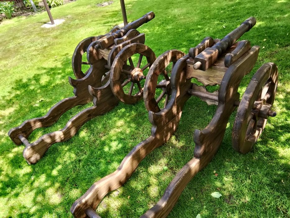 Деревянные пушки