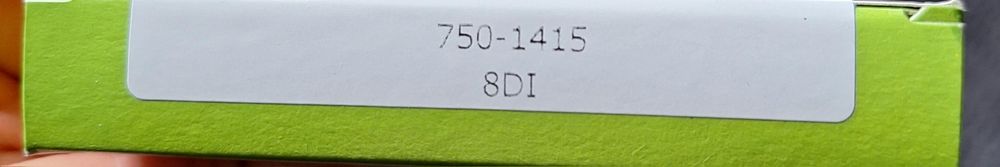 Modul automatizare:intrare digitală; 0÷55°C ;IP 20; 750/753 ; IN: 8