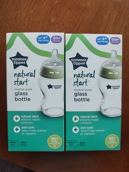 Стъклено шише Tommee Tippee
