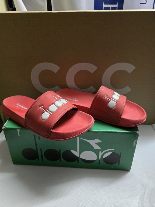 Червени джапанки/чехли Diadora