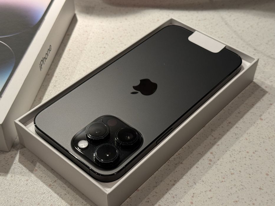 iPhone 14 Pro Max 256GB Space Black – Перфектен, 100% Батерия!