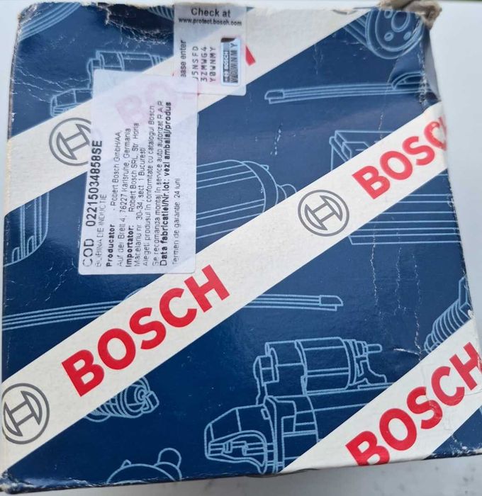 Bobină inducție BOSCH originală cod 0221503485 - NOUĂ - Ford Fiesta, Focus, C-Max, Mondeo, Fusion, etc.