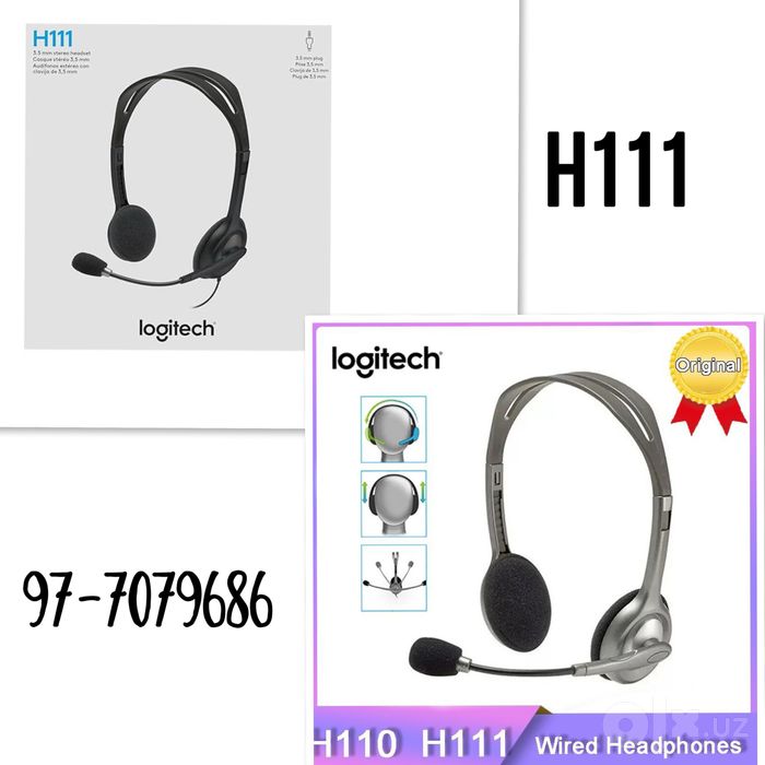 Logitech h390. Logitech h340. Logitech h111.