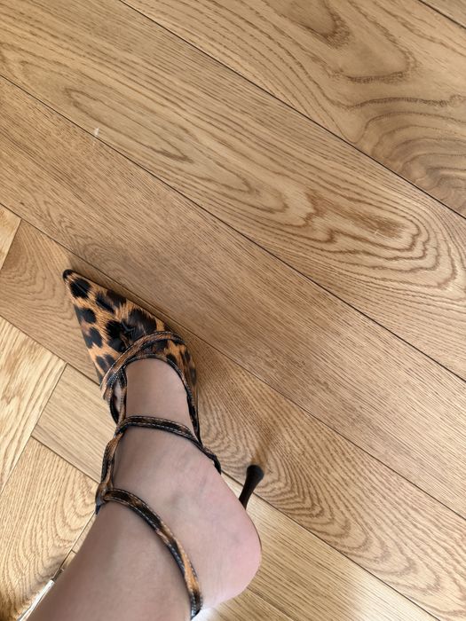 Леопардовые туфли