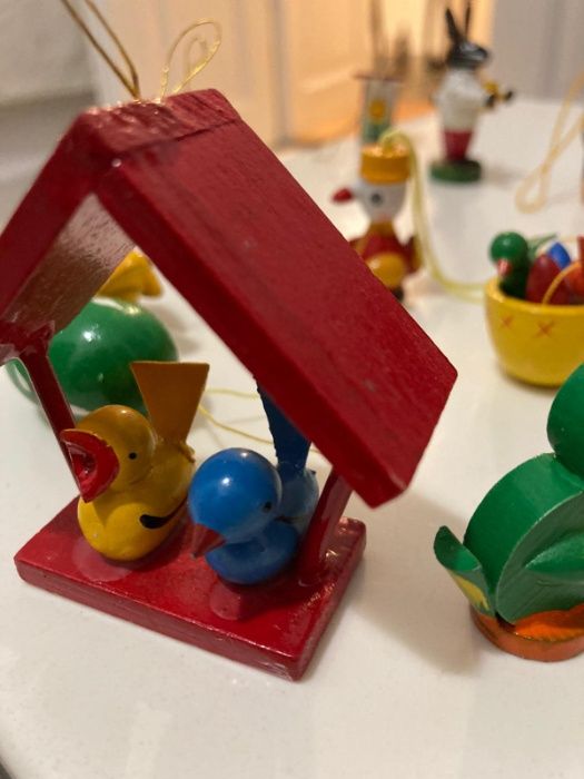 figurine din lemn sezon paste Figurine iepurasi oua decor primavara