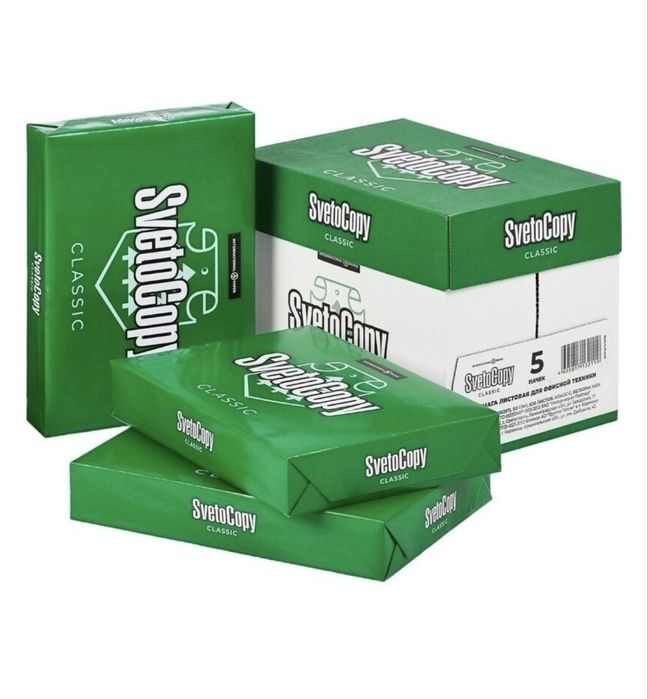 Продам 5 пачек листов А4