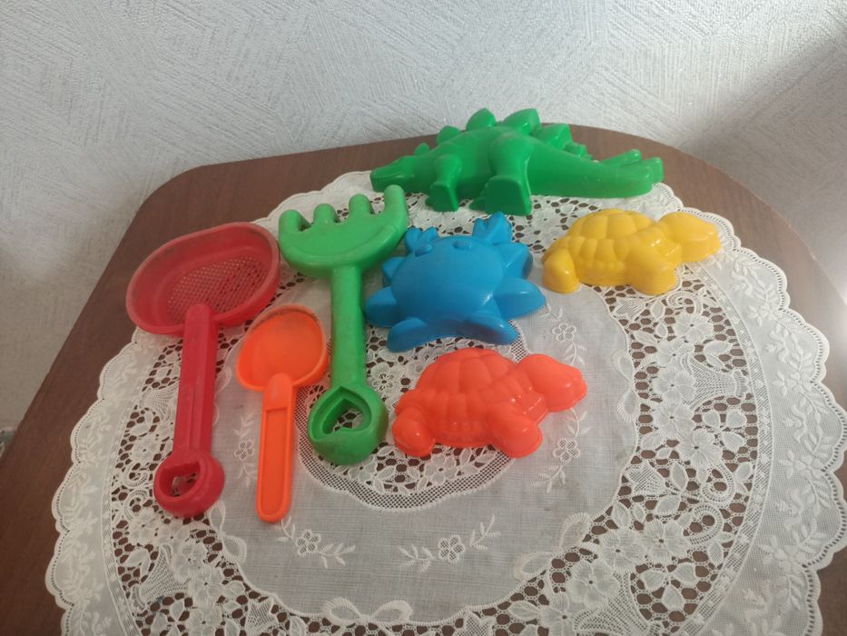 Игровой набор для песочницы б/у