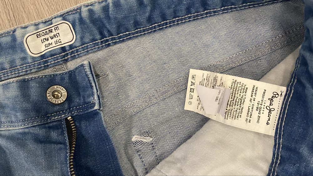 Blugi noi Pepe Jeans  masura  33/32