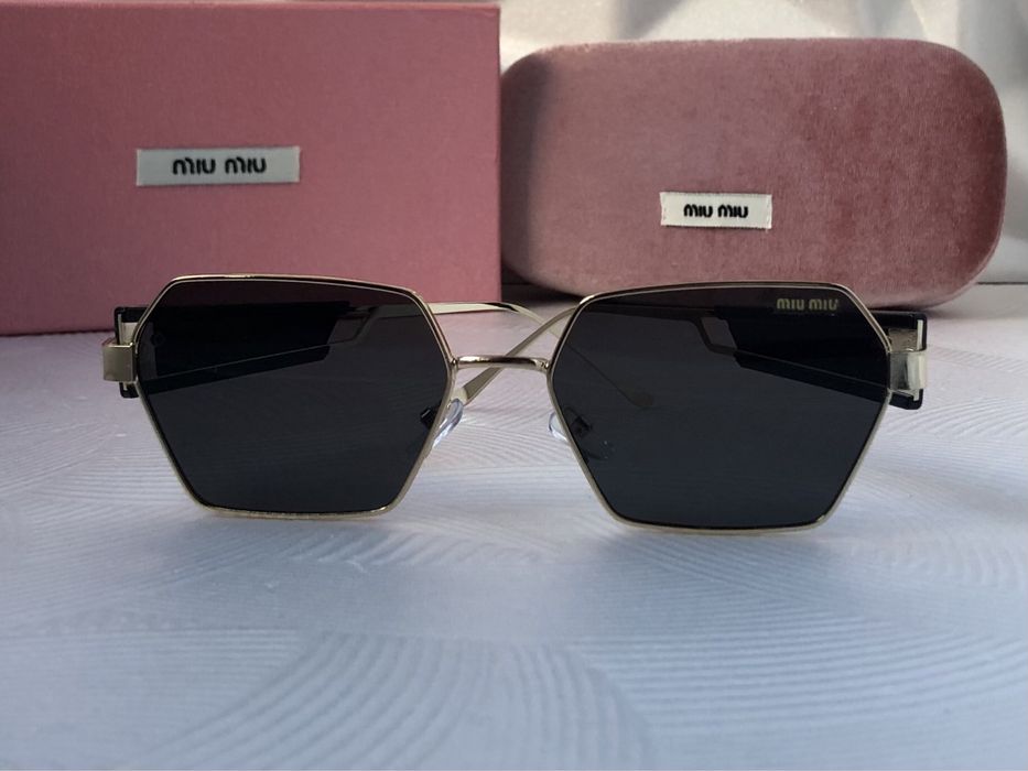 Дамски слънчеви очила шестоъгълни многоъгълни