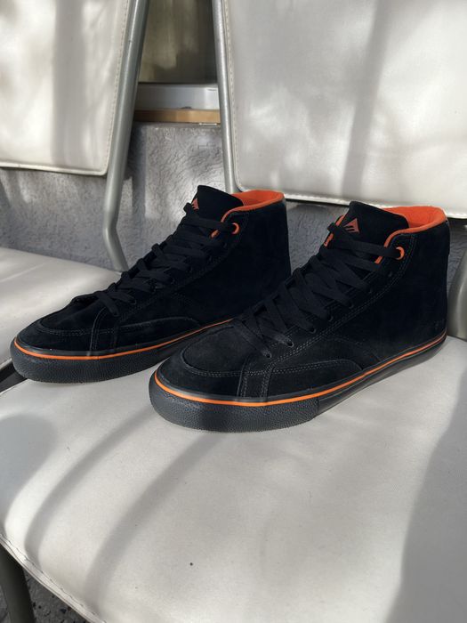 Emerica Omen Hi x Biltwell Skate Shoes 43