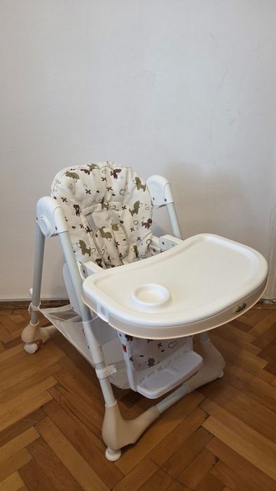 Scaun de masa Juju Eat & Joy, Bej