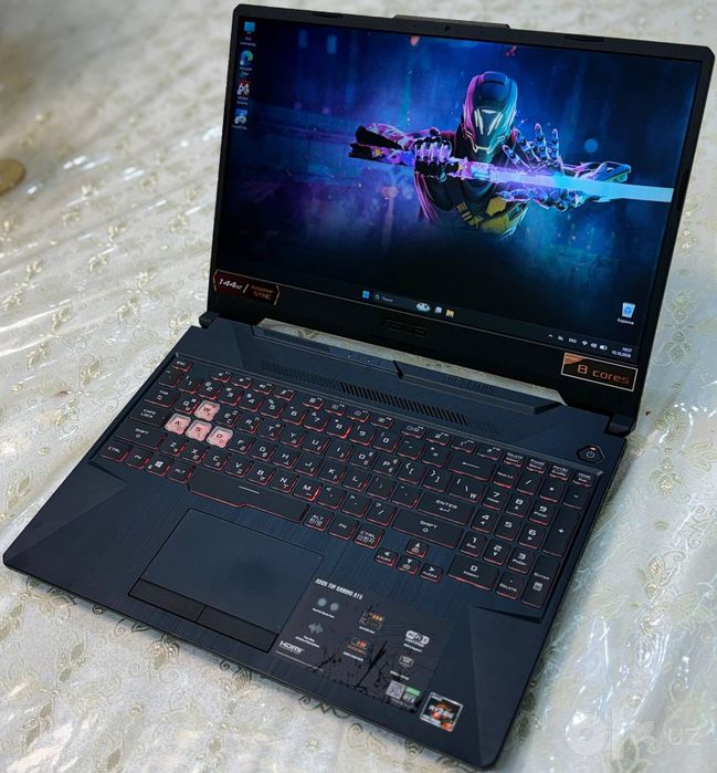 Игровой ноутбук ASUS TUF Ryzen 7-4800H/ОЗУ 8гб/RTX3050 4гб/SSD 715гб