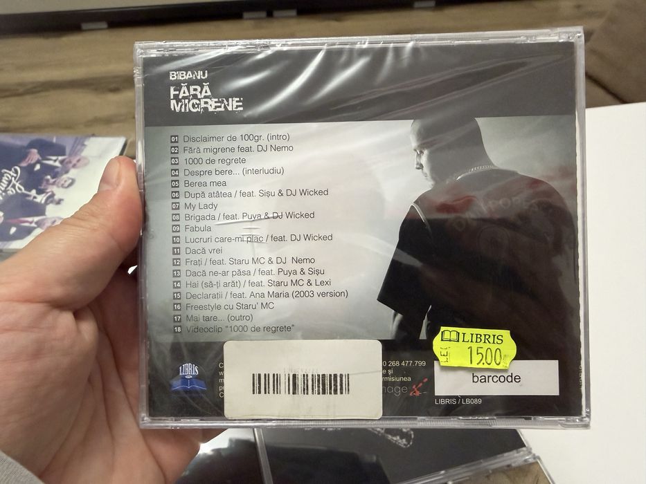 CD sigilat - Bibanu - Fara migrene