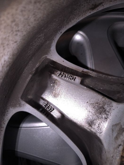 Джанти  RONAL Germani  16 цола  за Мерцедес със зимни гуми