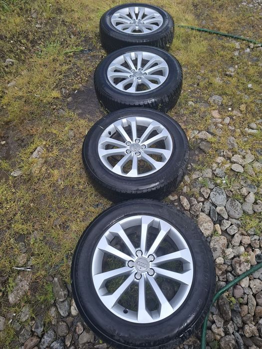 Jante aliaj Audi q5 touareg etc cu cauciucuri m+s 235/60 r 18