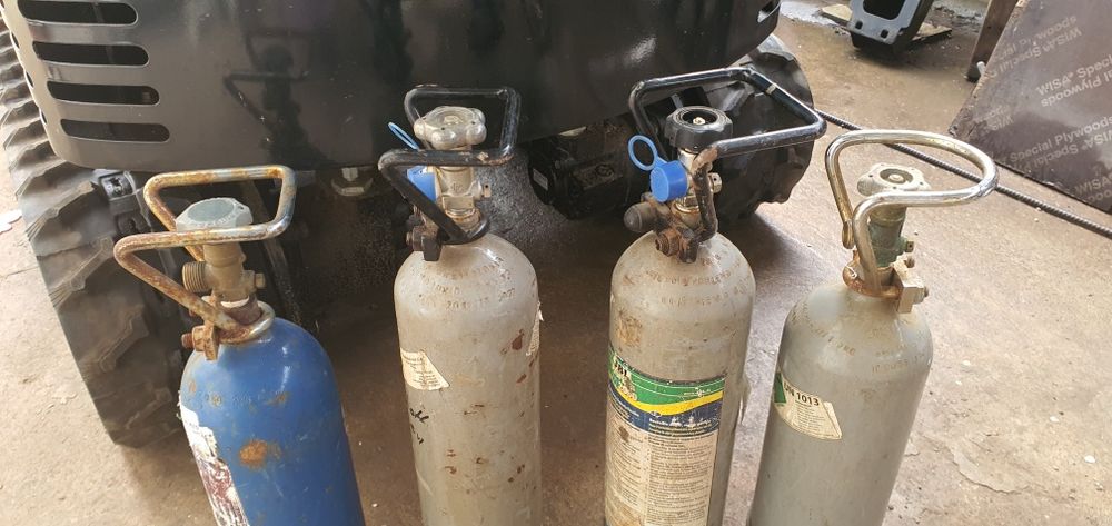 Бутилка за  CO2  .