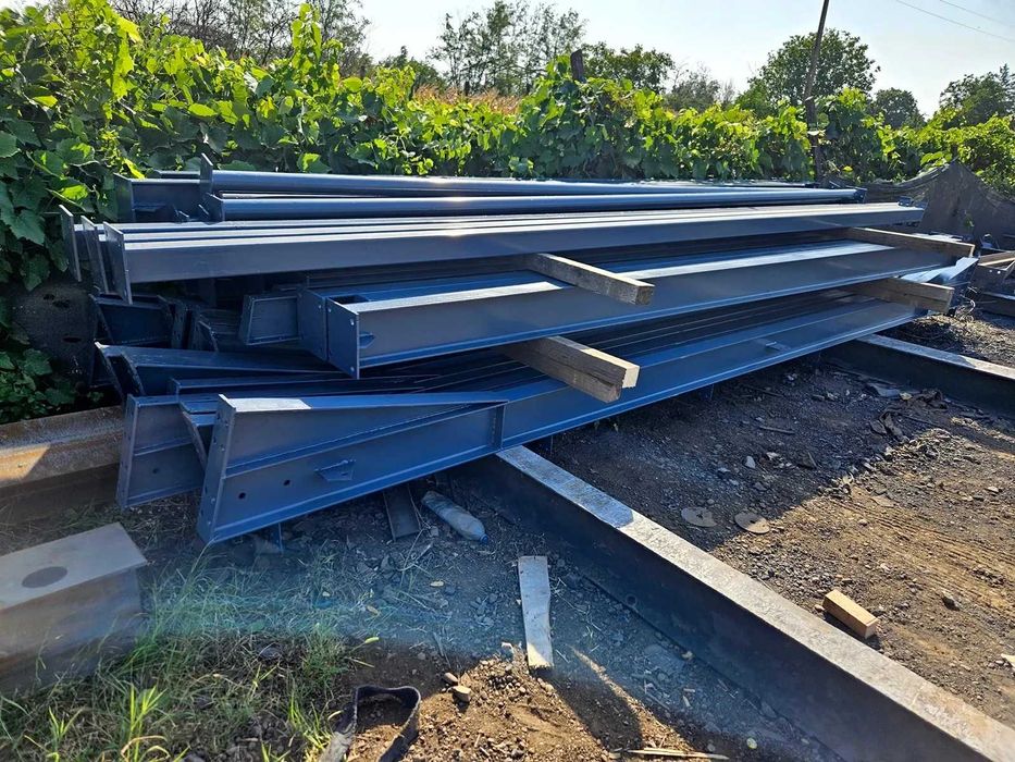 Метално хале - ригел - метална конструкция 12х30м