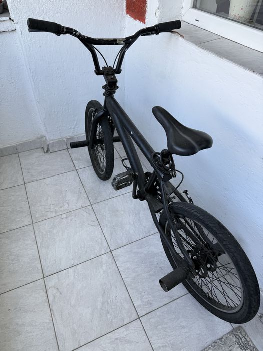 BMX freestyle negru – gata de mers / trick-uri
