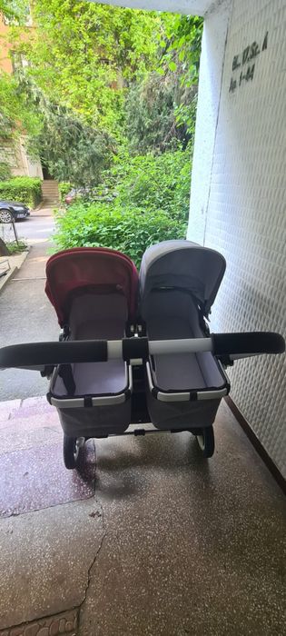 Carucior gemeni Bogaboo - landouri, scaune sport si scoici auto