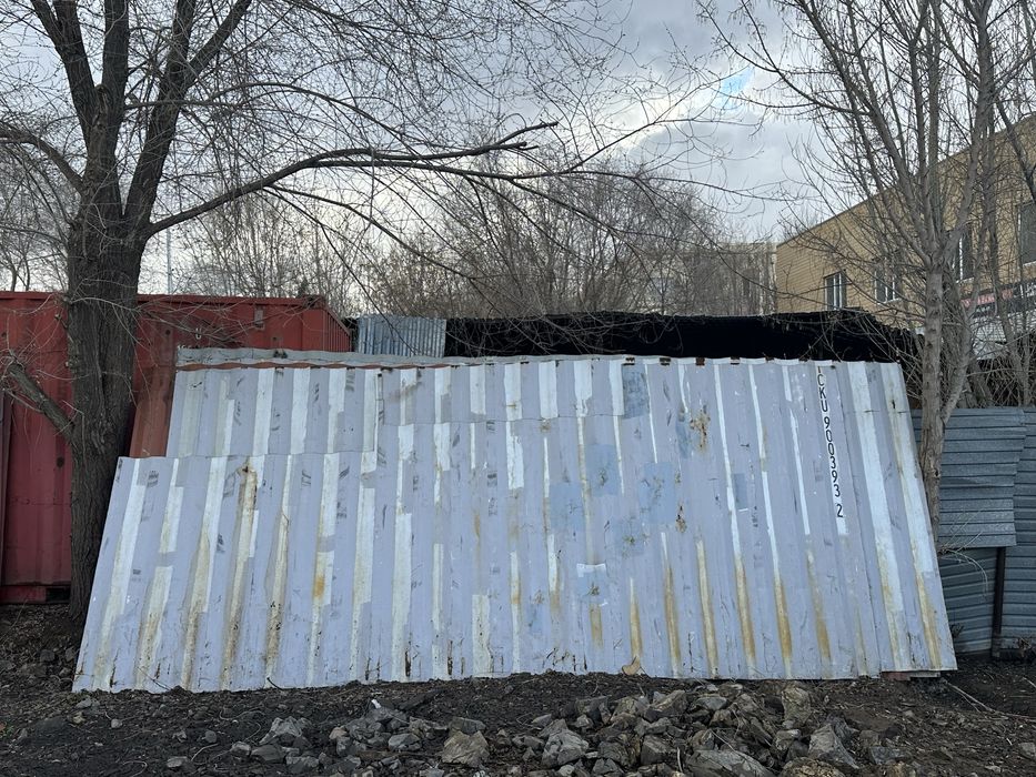 Лист от контейнера, бу