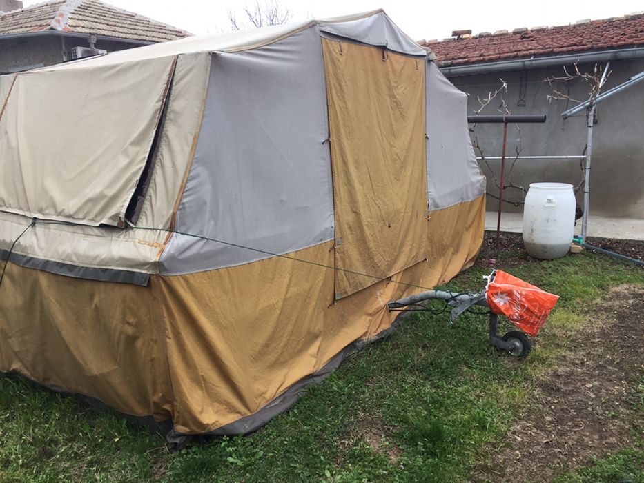 Каравана палатка Камптурист без документи за стационарно ползване