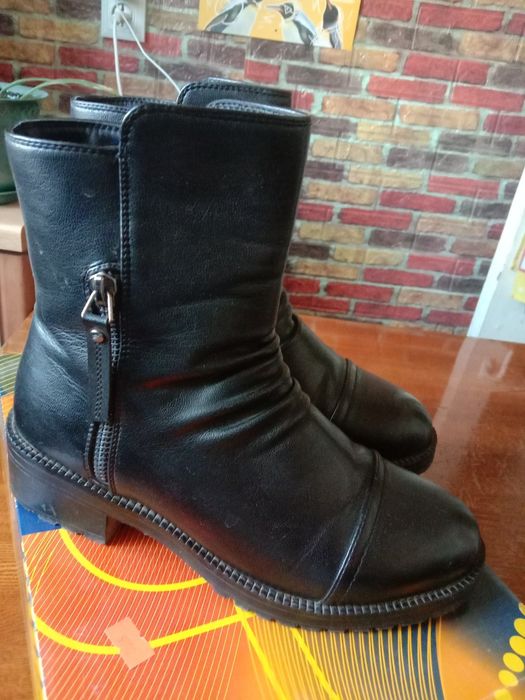 Ботинки зимние натуралка