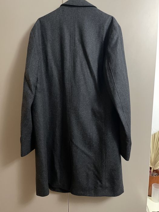 palton gri Massimo Dutti