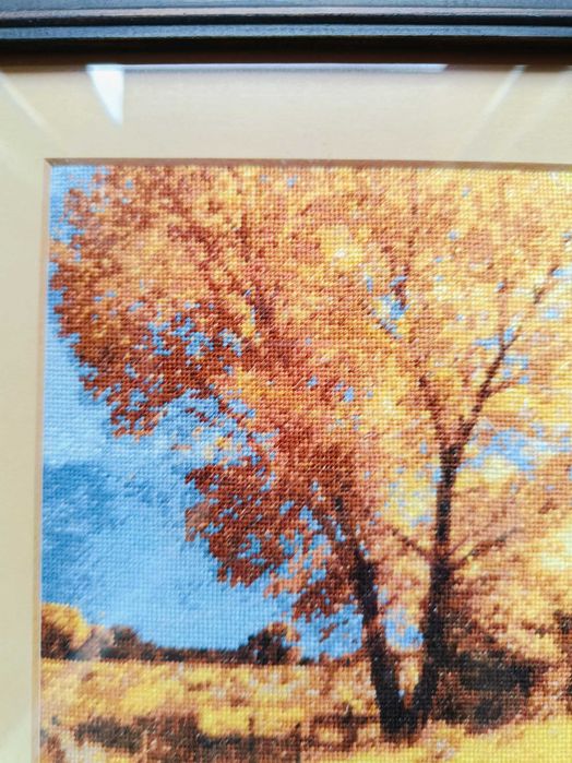 гоблен ,, Есен", ръчно ушит