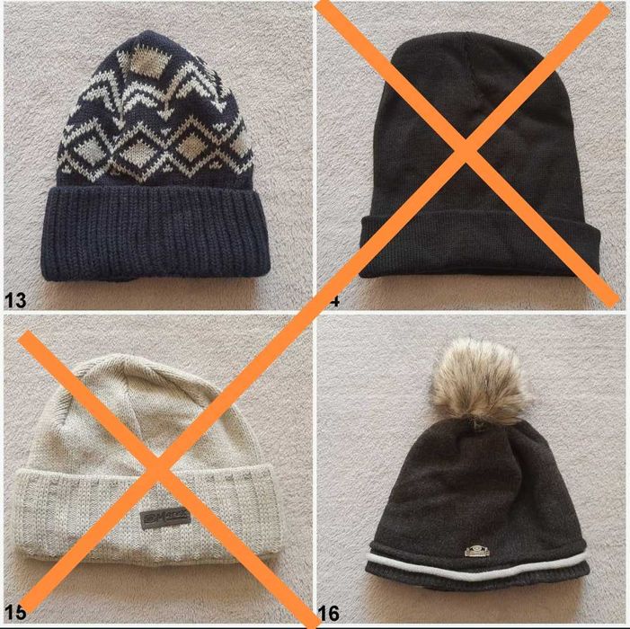 Зимни мъжки шапки