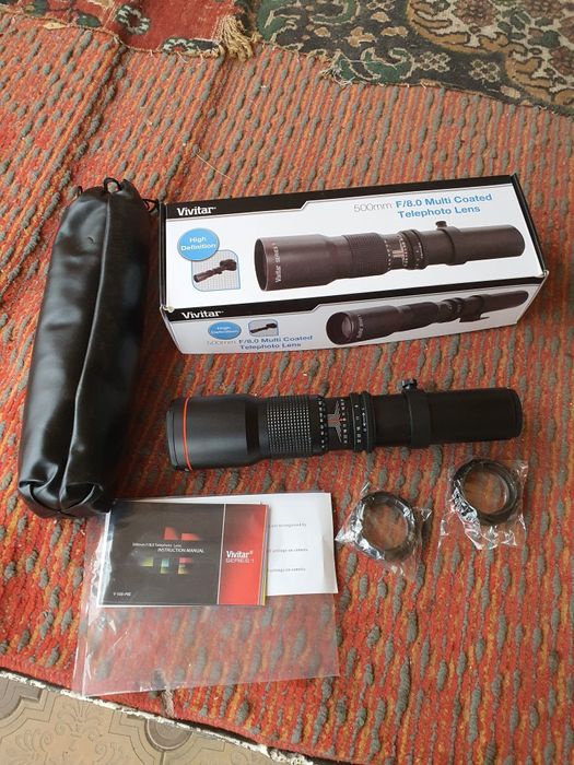 Vivitar 500 mm sotiladi