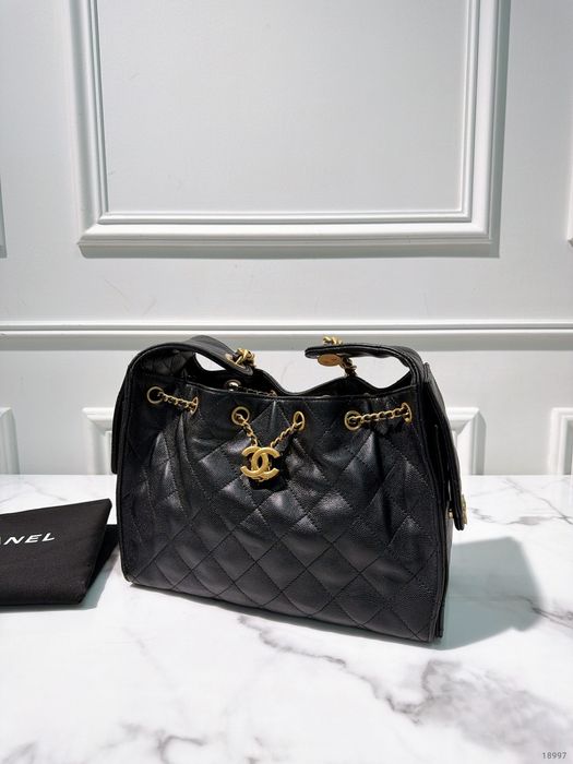 CHANEL Small 25 Bag Black