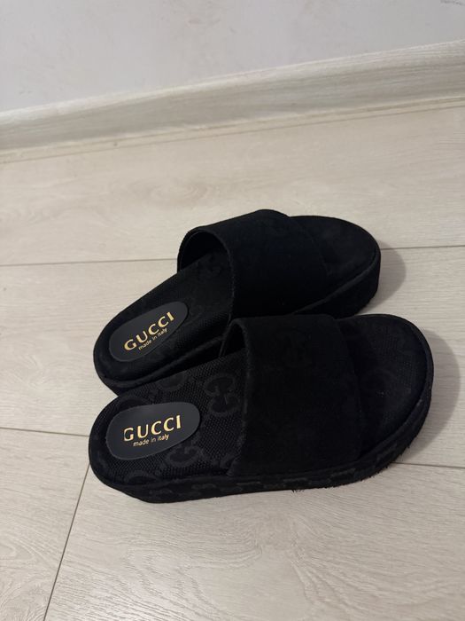 Papuci Gucci noi , fara eticheta