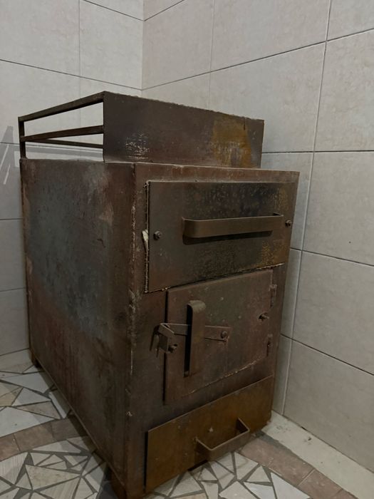 Печь железная для бани