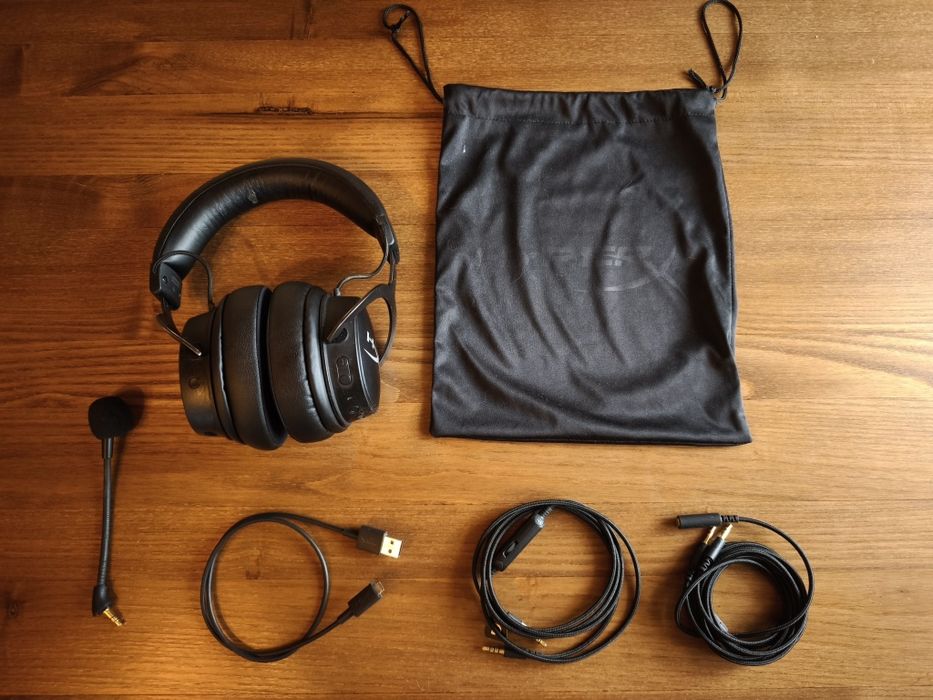 Casti gaming wireless HyperX Cloud Mix, Bluetooth, Negru