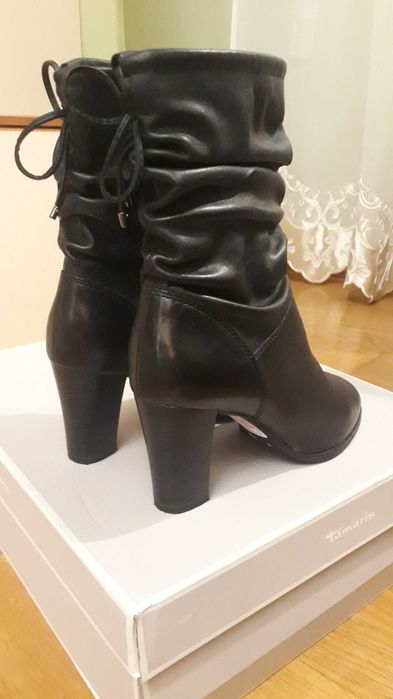 Botine Tamaris 36- 36,5 piele naturala