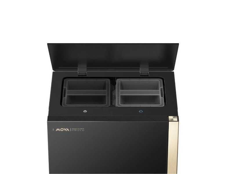 Робот Прахосмукачка MOVA MOBIUS 60 RLV83LE - 30000Pa, Черен
